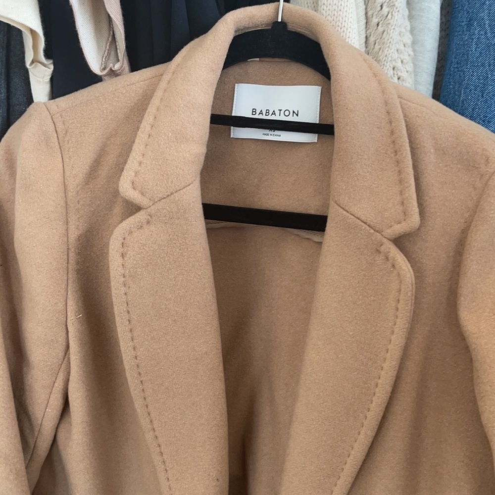 NWOT Aritzia Babaton - The Stedman Coat XS - Picture 4 of 6